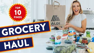 Download Top 10 HEALTHY Groceries to Buy at ALDI | weekly haul + grocery list MP3