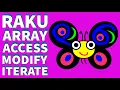 Raku Programming Tutorial How To Access - Modify Loop Over Array