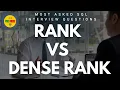 RANK vs DENSE - RANK in SQL The Difference Explained with Real Examples