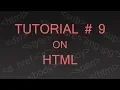 Tutorial 9 Image Element Implementation of Height Width Title Attributes
