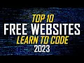 Top 10 Best FREE WEBSITES to LEARN CODING for Beginners