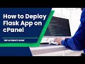 How to Deploy a Flask Application on cPanel Step-by-Step Guide