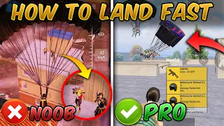 how to land fast in pubg mobile u0026 bgmi tips and tricks guide tutorial handcam