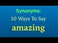 Synonyms Words - AMAZING