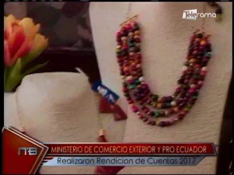 Ministerio de Comercio Exterior y Pro Ecuador realizaron rendición de Cuentas 2017