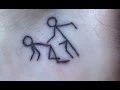 Achilles Heel Tattoo session - Funny Tiny Tattoo full session