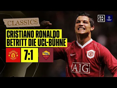 Download MP3 Ronaldos erstes Tor in Uniteds magischer Nacht: Man United - AS Rom | UEFA Champions League | DAZN