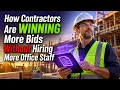How Contractors Are Winning More Bids Without Hiring More Office Staff