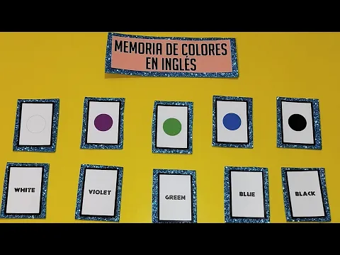 Download MP3 JUEGOS DIDACTICO DE INGLÉS/ APRENDE LOS COLORES EN INGLES CON ESTE JUEGO PEDAGÓGICO DE MEMORIA.