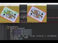 opencv3 python3 draw lines animation