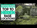 ARK CRYSTAL ISLES Top 10 HIDDEN Base Locations