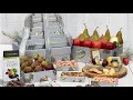 TheFruitCompany com Holiday Mountain of Gifts Tower 10 Box