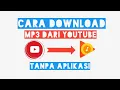 Cara Download Mp3 Dari Youtube |HD