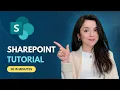 SharePoint Training for 2024 Create and Customize Communication Sites