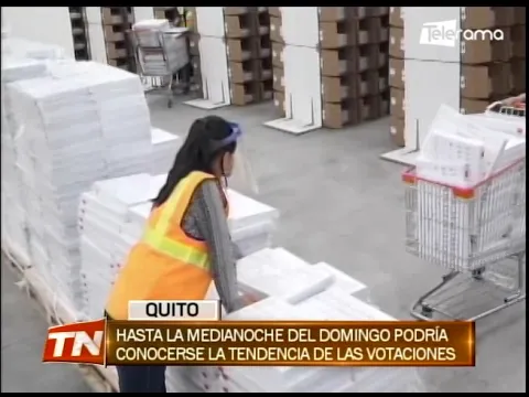Hasta la medianoche del domingo podría conocerse la tendencia de las votaciones