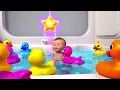 Twinkle Twinkle Little Star soft lullaby with starry night animation for sleep