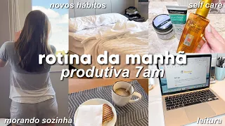 minha rotina da manh morando sozinha 7am h bitos matinais produtivos disciplina u0026 const ncia 
