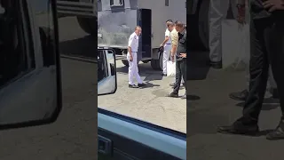 صاصا في عربيه الترحيل 