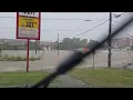 Floodwater on Whaley South Main Street - Columbia SC Rainstorm August 6 2026
