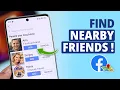 How to Find Nearby Friends on Facebook See