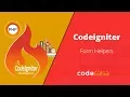 Codeigniter Tutorial for Beginners - Form Helpers