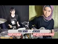 Download Lagu Jengah - Pas Band - Drum \u0026 Guitar Covers (Tarn Softwhip \u0026 MelSickScreamoAnnie)