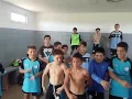 Download Lagu Los chicos Piratas celebraron así, bailando como \