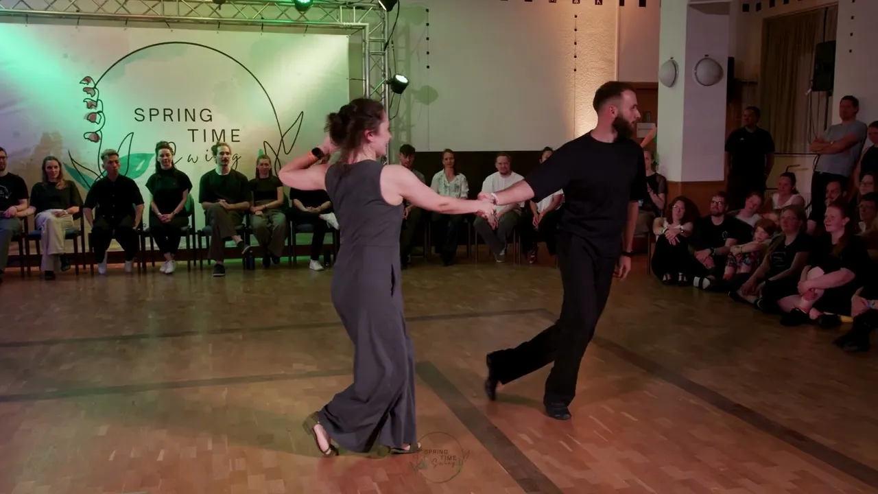 Mathieu Compagnon & Ekaterina Wolff - 2nd place Strictly Open Finals - Spring Time Swing 2025