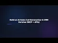 Build an AI Sales Call Summarizer CRM Enricher MCP APIs
