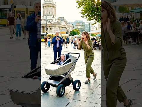 Germany‘s New AI Baby Stroller Will Shock You 💀