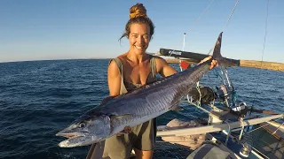 GIRLS CAN CATCH BIG FISH! Sailing Tangaroa
