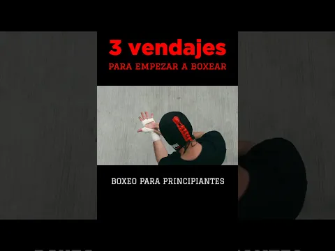 Es el vendaje que te ponen cuando entras a un gimnasio de boxeo, el vendaje olímpico.