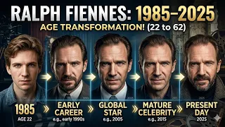 Ralph Fiennes Age 1985 - 2025 Transformation