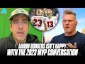 Aaron Rodgers Is NOT Happy With What The P Award Has Become In 2023 Pat McAfee Reacts