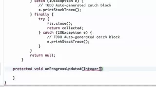 AsyncTask Methods