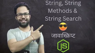 Mastering JavaScript Strings and Essential Methods Slice Split Trim Explained Hindi Lesson