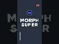Morph Words Into Other Words Transition in After Effects