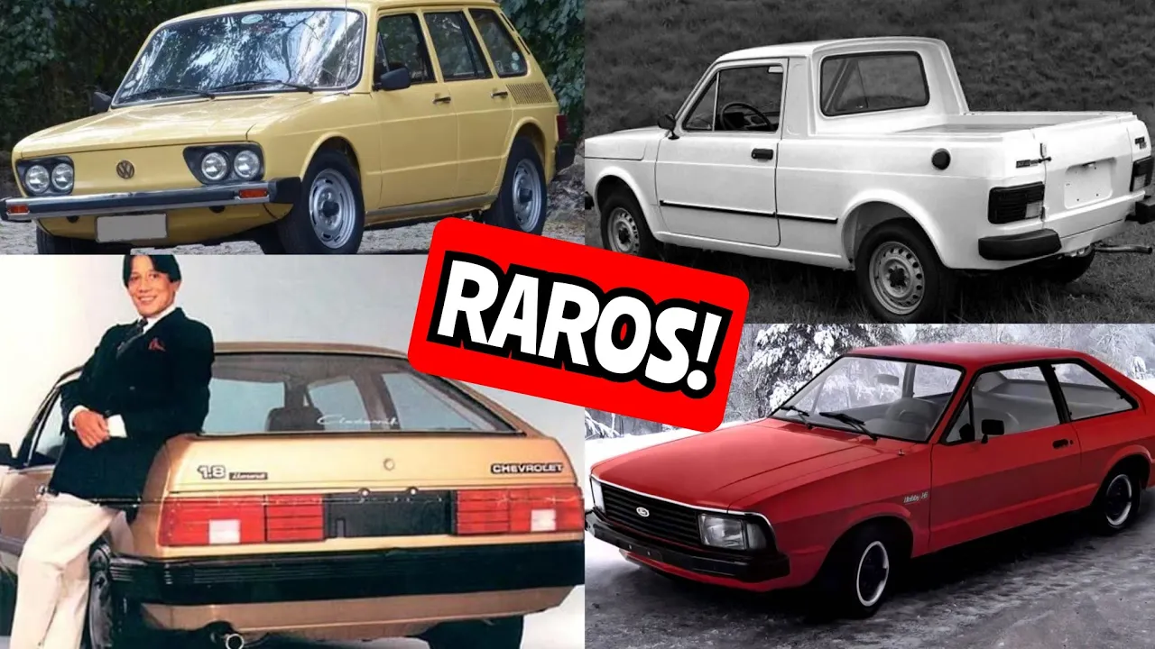 CARROS RARÍSSIMOS QUE POUCA GENTE VIU! | PARTE 02!