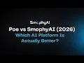 Poe vs SmophyAI 2026 Which AI Platform Is Actually Better