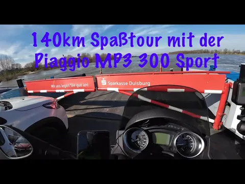 Download MP3 140km Spaßtour mit der Piaggio MP3 300 hpe Sport 🛵