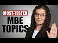 Most Tested MBE Topics - What Subjects Are on the Multistate Bar Exam