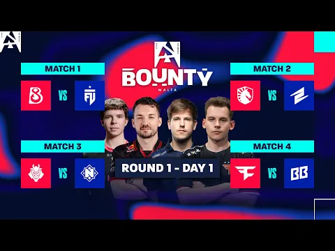 Video Thumbnail: BLAST Premier Bounty S2, Round 1, Day 1 - B8 vs FUT, Liquid vs ECSTATIC, G2 vs Nemiga, FaZe vs BB