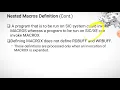 Data structure and algorithms of Macro processor