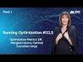 Running Optimization I02 5 Optimization Metrics DR Marginal Returns Optimal Execution Range