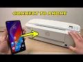 HP Deskjet 3700 Series How to Connect to Phone Wireless Setup