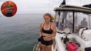 CROSSING THE PACIFIC, SHE NEVER SAILED BEFORE