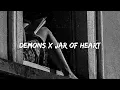 Demons x Jar of hearts - lirik |lagu viral 2021 tanpa iklan