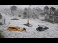 Tragedy in Boise Idaho USA Streets turned into rivers of ice traffic paralyzed