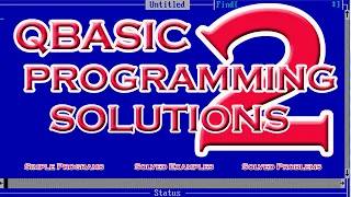 Programming Solutions 2 Simple QBASIC Program Soved Examples
