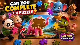 Can You Complete the Puzzle Find the Missing Piece Puzzle solve